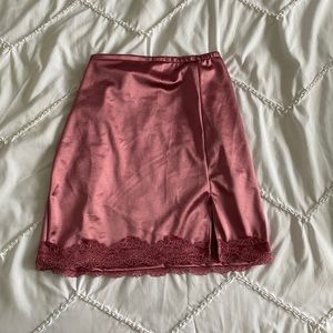 Silk skirt
